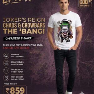 Joker’s Crown Oversized T-Shirt